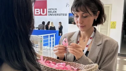 Hayat kurtaran kurdele: Antalya Belek Üniversitesi'nden meme kanserine pembe dikkat!
