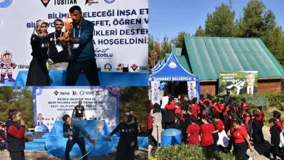 Şahinbey’de minik bilim insanlarından renkli şenlik!
