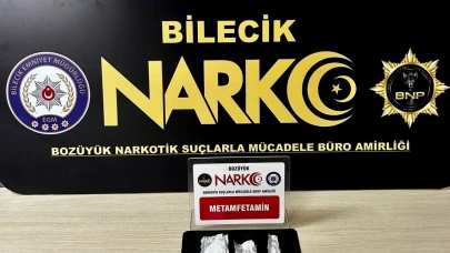 Bilecik’te 'Temiz Toplum' operasyonu: Metamfetamin ele geçirildi, 1 Şüpheli yakalandı!
