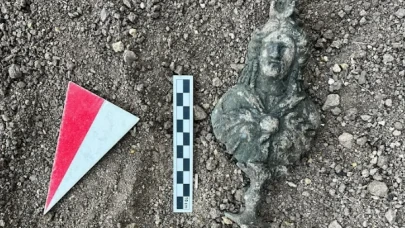 Satala Antik Kenti'nde Mısır Tanrıçası İsis'in bronz büstü bulundu