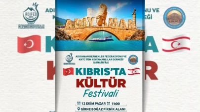 Adıyaman kültürü Kıbrıs’ta hayat buluyor: Girne’de kültür festivali hazırlığı