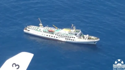 "Vicdan" gemisi İsrail'in İHA saldırısını aştı!