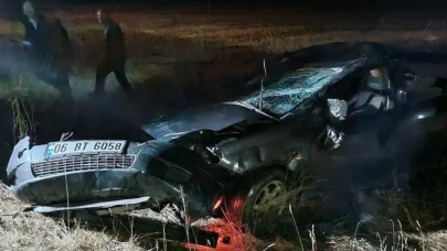 Selim-Kağızman yolunda feci kaza: 1 kişi öldü, araçtaki 2 çocuk yaralandı