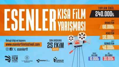 6. Esenler Film Festivali’nde kısa film yarışması başladı: 240 bin TL ödül dağıtılacak