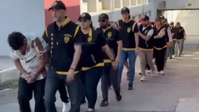 Kadınlara zorla fuhuş yaptıran şebekeye darbe!