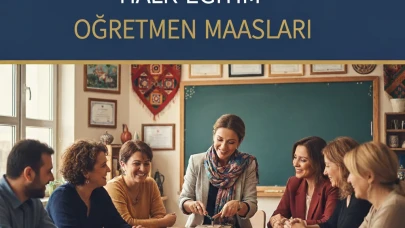Halk Eğitim Öğretmen Maaşları Ne Kadar? 2025 Yılı Güncel Maaş Tablosu