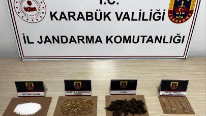 Karabük’te uyuşturucu operasyonu!