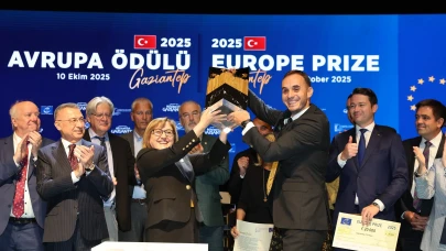 Gaziantep, Fatma Şahin’in vizyoner çalışmalarıyla 2025 Avrupa Ödülü’nün sahibi oldu