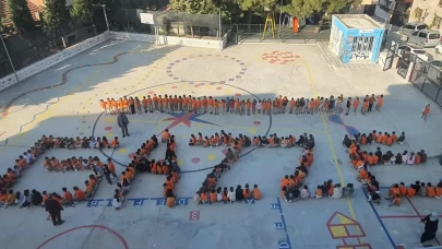 Samsun’da öğrencilerden Gazze’ye dua: 'Savaşlar değil, barış kazansın' mesajı!