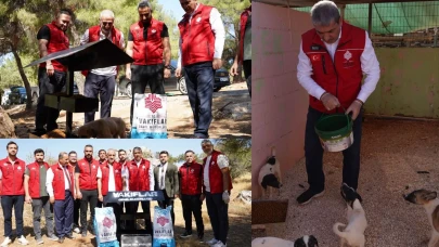 Gaziantep Vakıflar Bölge Müdürlüğü’nden Hayvanları Koruma Günü’ne özel duyarlı etkinlik