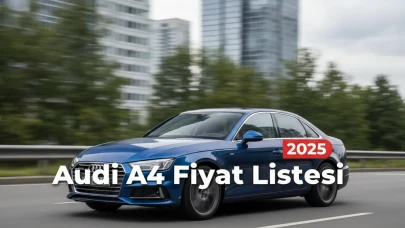 Audi A4 Fiyat Listesi 2025 Güncel Modeller ve Sıfır Fiyatları