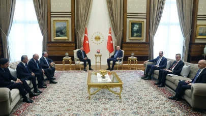 Ankara'da kritik zirve: Erdoğan, Neçirvan Barzani ile bir araya geldi!