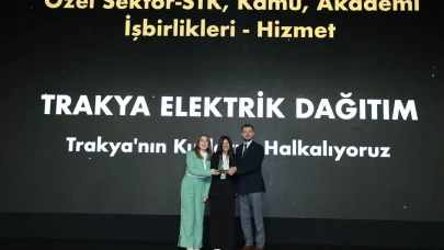 TREDAŞ’a Sürdürülebilir İş Ödülleri’nde 'İş Birliği' ödülü