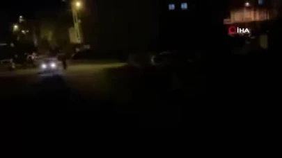 Arnavutköy'de sokak ortasında terör estirdiler! Polis müdahalesi anbean kamerada!