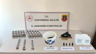 Kastamonu’da sahte alkol operasyonu: 6 kişi gözaltına alındı