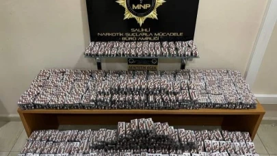 30 bin adet sentetik uyuşturucu hap ele geçirildi: 4 tutuklama