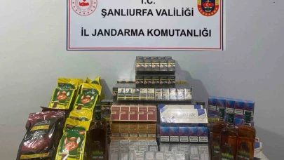 Çay, sigara, tütün... Şanlıurfa'da hepsi ortaya saçıldı!