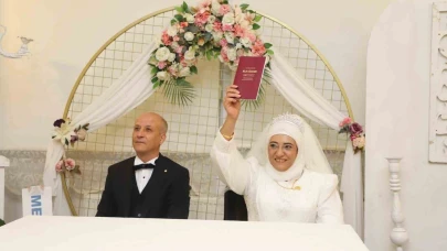 Toplumsal farkındalık yaratıldı: Turgutlu’da engelsiz aşkın töreni