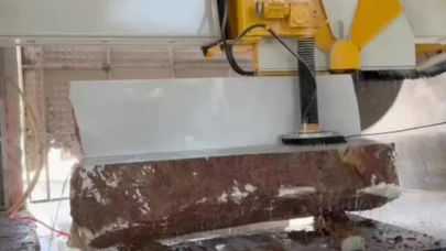 Mermer ocağında feci son: Başını makineye kaptırdı!