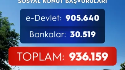 500 bin sosyal konut projesine ilk günden rekor başvuru