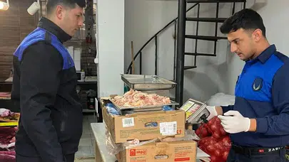 Zabıta ekiplerinden gıda güvenliği hamlesi: Bozuk ürünlere geçit yok