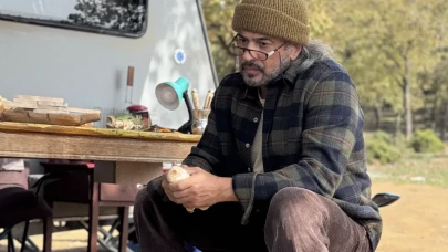 Görenler tanıyamadı! Emre Altuğ'un yaşlı hali olay oldu! İşte yeni filmi Tatlı Maya'dan şoke eden görüntü!