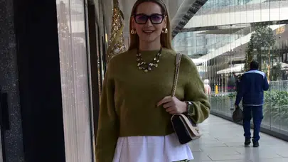 Gülsim Ali, Kapadokya tatili sonrası AVM’de görüntülendi