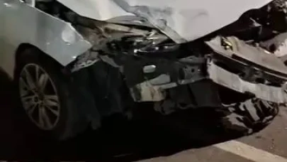 Diyarbakır’da kaza! İki araç çarpıştı