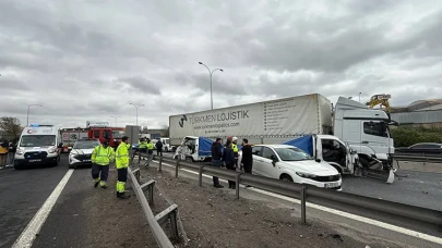 Başakşehir’de yol savaş alanına döndü: Yaralılar var