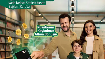 Kuveyt Türk Sağlam Kart’tan 250 kilogram altınlık kazanç