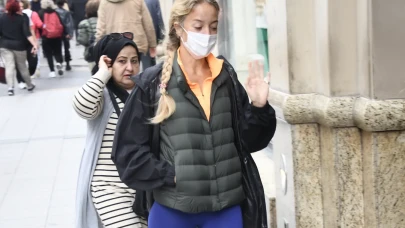 Bade İşçil'den şaşırtan görüntü! Nişantaşı'nda maske takmasının sebebi herkesi düşündürdü!