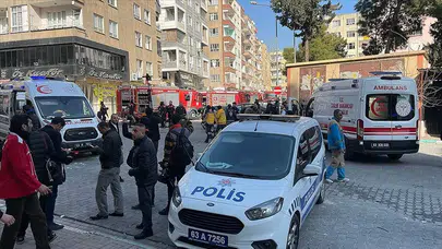 Kepçe boruyu deldi, gaz patladı: Şanlıurfa’da nefes kesen anlar!