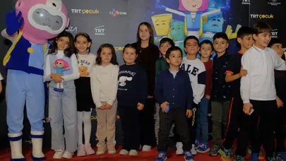 TRT ortak yapımı yeni animasyon film 'İbi: Uzay Görevi' galasıyla göz doldurdu