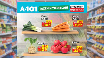 A101’de kişisel bakım ve gıda ürünlerinde büyük indirim! 1-5 Aralık'ta geçerli A101 katalog fırsatları açıklandı