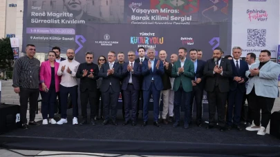 Akdeniz’in parlayan yıldızı Antalya’da Kültür Yolu Festivali başladı