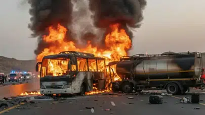 Maneviyat yolculuğu başlamadan bitti… 45 umre yolcusunun yürek dağlayan sonu