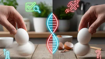 Yumurtanın Haşlandığı Nasıl Anlaşılır? Hız, Ses ve Ağırlık İpuçlarıyla Pişmiş Yumurta Tespiti