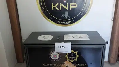 Kayseri narkotik ekibinden vurgun: Yasaklı madde tüccarlarına elveda!