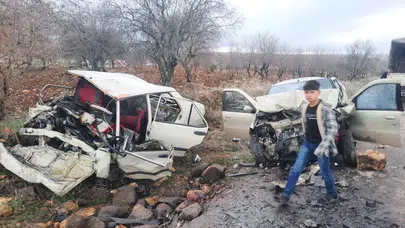 Kahramanmaraş’ta feci kaza: Araç takla attı!