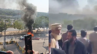 Pakistan'da can pazarı! Patlama olay yerini sarstı