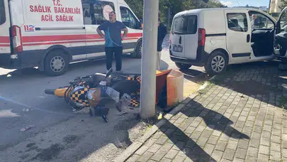Mudanya'da ehliyetsiz sürücü dehşet saçtı!