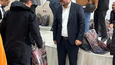 Mehmet Bozkuş’tan Diyarbakır’da iç ısıtan dayanışma: 648 öğrenciye kışlık destek