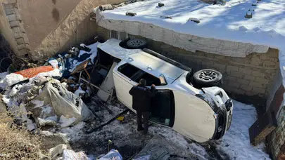 Sabah görevi kabusa döndü: Araç yoldan çıktı, bölge bir anda hareketlendi!