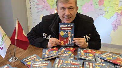 Gerçek Kral raflarda: Tanju Çolak’tan ilham dolu çocuk kitabı