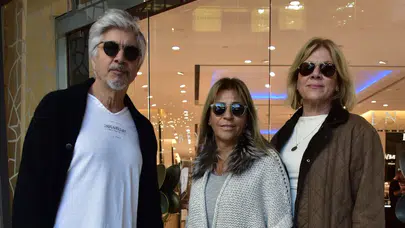 Behzat ve Çiğdem Uygur çifti Yılbaşı Festivali'nde objektiflere takıldı