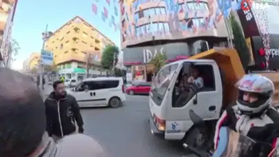 'Daha çok bas' uyarısı sonrası kavga çıktı: Yol ortasında gerilim!