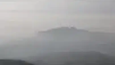 Sisle örtülen Sivas’ta doğa adeta sahne kurdu: İzleyenler gözlerini alamadı