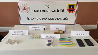 Jandarma baskınında çok sayıda madde ele geçti!