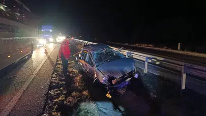 Otostop faciasında araç takla attı: Perde arkası sürüyor