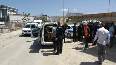 Hatay’da şantiyede kavga çıktı: Yumruklar, tekmeler, uyarı ateşi!